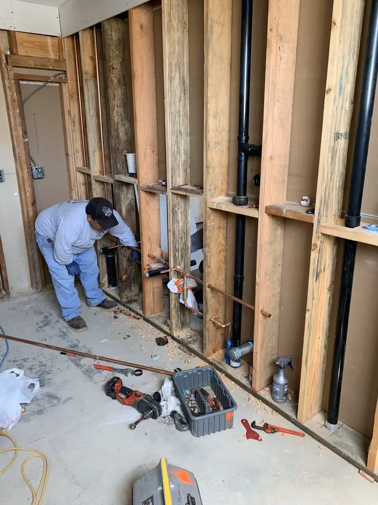 Commercial rough-in plumbing for Gas Line Repair in Green Briar
